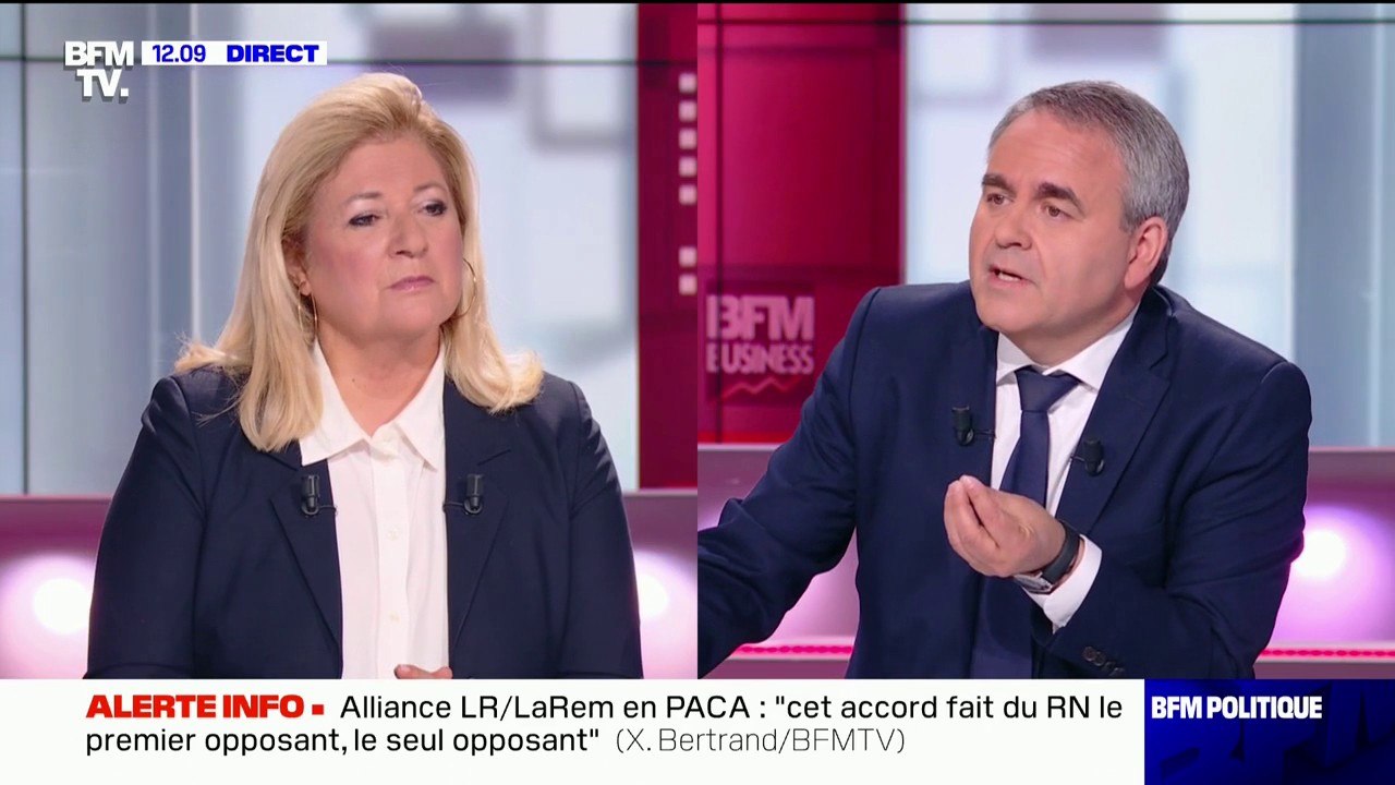 Xavier Bertrand sur la présidentielle de 2022: "Ma légitimité je la tiens de la confiance des habitants des Hauts-de-France"