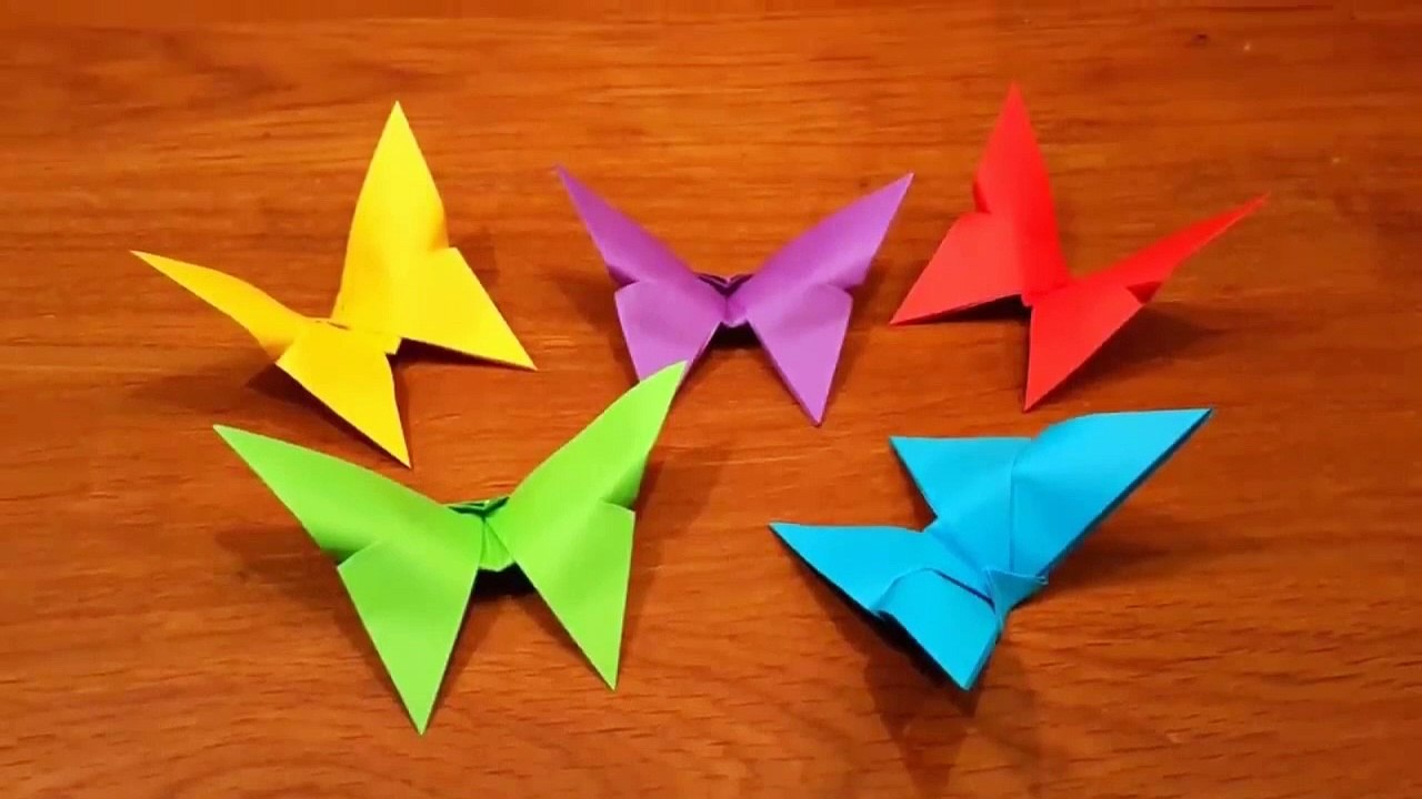 How To Make An Easy Origami Butterfly (In 3 Minutes!)