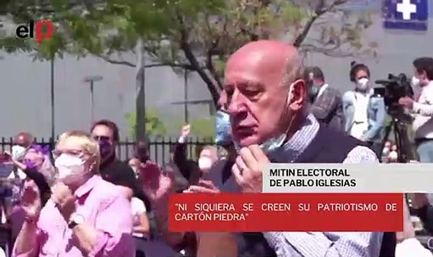 Pablo Iglesias, sobre el comentario desafortunado de Ayuso: Ni siquiera se creen su patriotismo de cartón piedra”