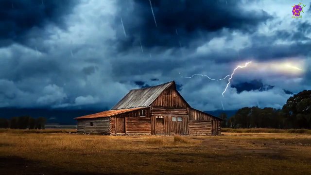 15 Minute Soothing Rainfall Sounds | Beautiful | Country Side | Healing | Anxiety Relief | Concentration | Mindfulness | Meditation | Anti-Depression