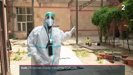 Inde : 28 tonnes de matériel médical envoyé par la France arrivent à New Delhi
