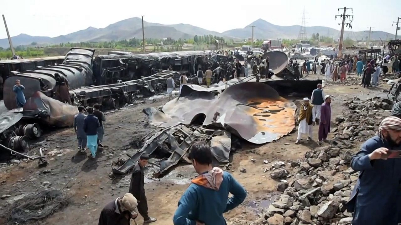 Tote bei Tanklaster-Explosionen in Afghanistan