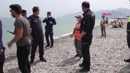 ANTALYA DENİZDE ERKEK CESEDİ BULUNDU