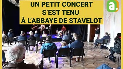 Un concert "Still Standing for culture" à l'Abbaye de Stavelot