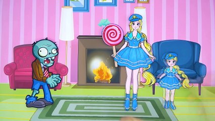 Paper Dolls Dress Up - Costume Rapunzel & Elsa Princess Vampire Angel Dress - Fairy Tales Teenagers