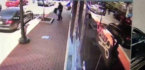 Kadın şoför dehşet saçtı!