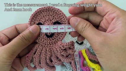 Crochet Octopus Appliqué | Cute Crochet Octopus