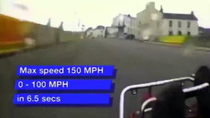 70 beygirlik karting aracıyla yapılan yarış heyecan dolu anlar yaşattı!