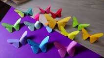 How To Make Origami Paper Butterflies | Easy Craft | Diy Crafts