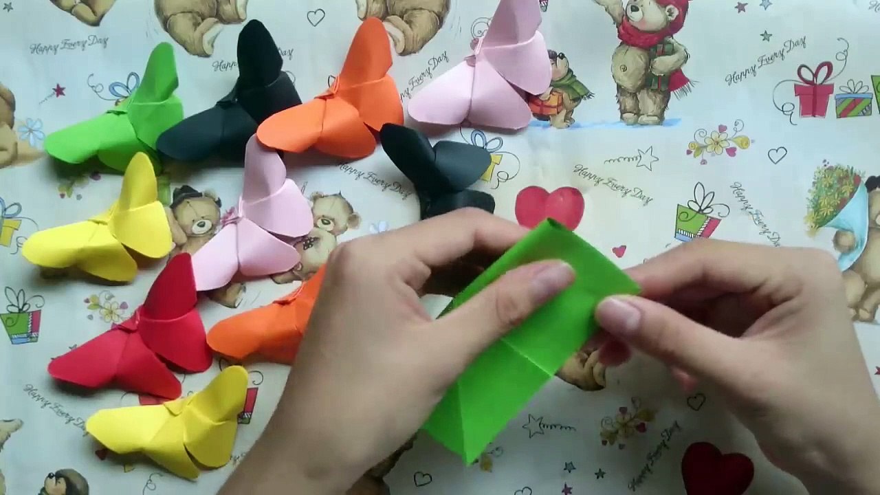 Easy Origami Butterflies For Beginners Making | How To Make A Paper Butterfly | 3D Origrami