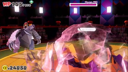 How To Beat King Olly Boss Fight 1 - Paper Mario: The Origami King