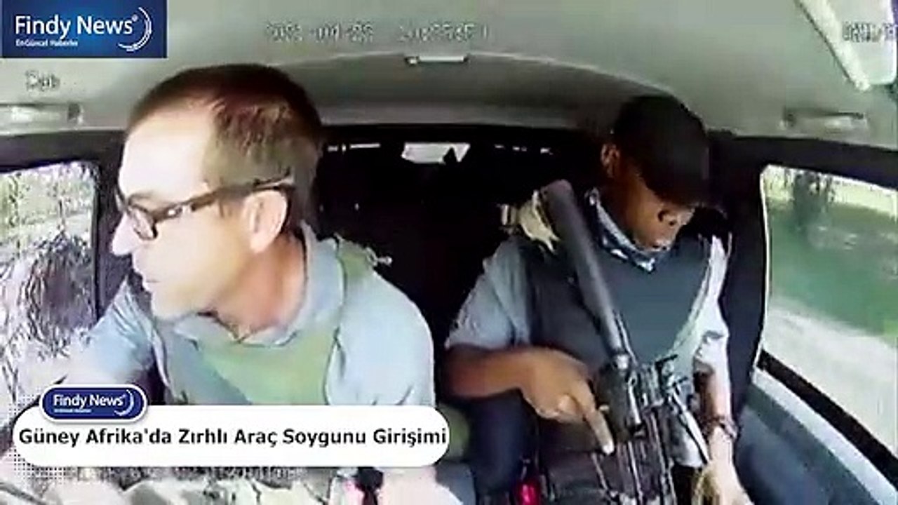 Güney Afrika'da Zırhlı Araç Soygunu Girişimi