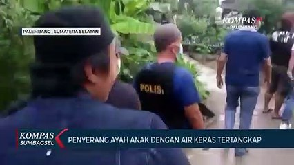 Penyerang Ayah Anak Dengan Air Keras Tertangkap