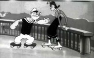 Popeye The Sailor Cartoon - A Date To Skate (1938) | Max Fleischer, Adolph Zukor,