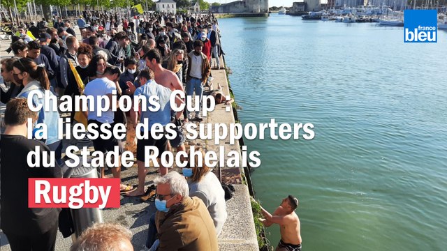 Champions Cup : la liesse sur le Vieux-Port de La Rochelle après la qualification du Stade Rochelais pour la finale