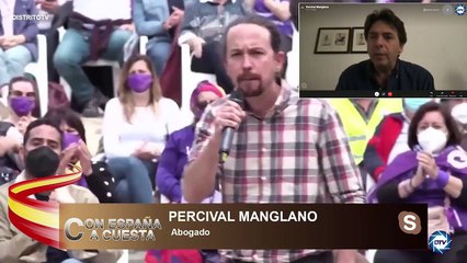 Percival Manglano: La izquierda usa las amenazas para favorecerse como campaña política
