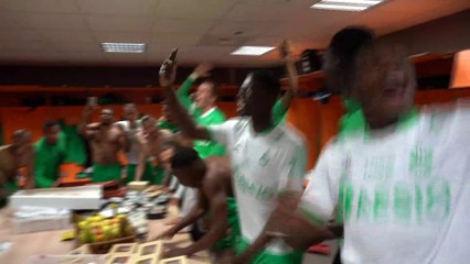 Situation retournée à Montpellier... vestiaire aussi !