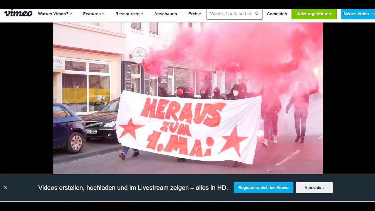 1. Mai Event in Berlin