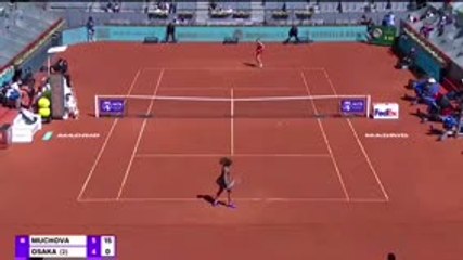 Madrid - Osaka surprise par Muchova
