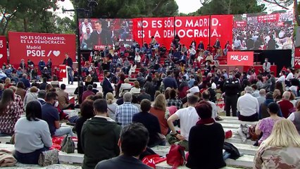 Download Video: Pedro Sánchez en el cierre de campaña de las elecciones del 4 de mayo