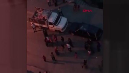 KAĞIT TOPLAYICILARININ BÖLGE KAVGASI KAMERADA