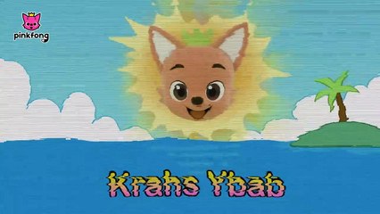Krahs Ybab | Baby Shark Funny Version | @Baby Shark Official | Pinkfong Songs For Family