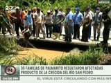 Protectorado de Mérida desplegado para la atención de familias afectadas por la crecida del río San Pedro
