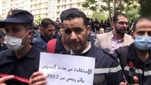 شاهد: أعوان الحماية المدنية في الجزائر ينضمون إلى حركات الاحتجاج على سوء الأوضاع الاجتماعية