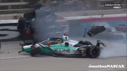 Big  Crash Texas 2021 IndyCar