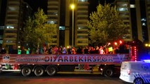 Diyarbekirspor, şampiyonluğu şehir turu ile kutladı