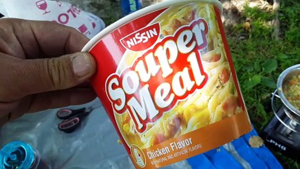 Butane Stove Mod: Ramen Noodle Meal