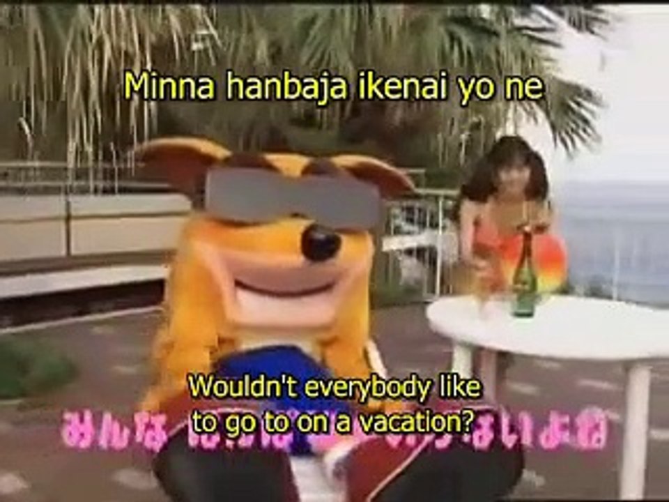 Crash Bandicoot Japanese Music Video (クラッシュ万事休す) Translated + Lyrics
