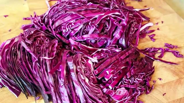 Braised Red Cabbage Recipe - Sweet & Sour Braised Red Cabbage Side Dish