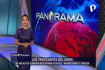 Los traficantes del Joker: incautan fusiles, municiones y droga a mafia boliviana
