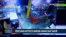 Awas! Aksi Pencurian Motor di Warung Makan Saat Sahur Marak Terjadi