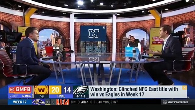 Good Morning Football | Nate Burleson Goes Crazy Tampa Bay Buccaneers Upset Atlanta Falcons