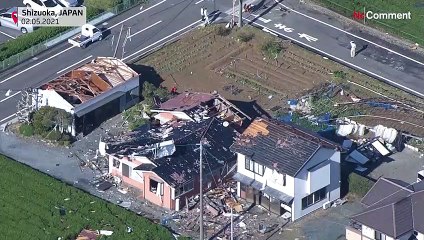 شاهد: عاصفة هوجاء تهز وسط اليابان وتسبب خسائر كبيرة