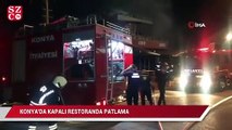 Kapalı restoranda patlama meydana geldi