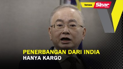 Penerbangan dari India hanya kargo
