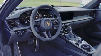 Das Interieur des neuen Porsche 911 GT3