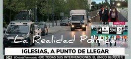 Hemeroteca: Pablo Iglesias cambió de chofer a taxi antes de llegar al debate de Telemadrid