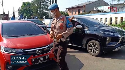 Terindikasi Mudik Puluhan Kendaraan Diputar Balik Polisi