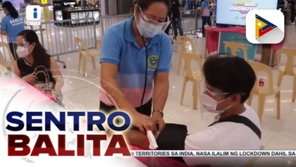 Essential workers sa Caraga, kabilang sa mga nabakunahan vs. COVID-19 sa symbolic vaccination nitong Labor Day