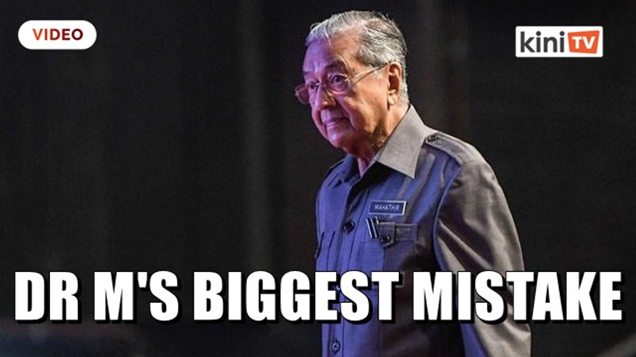 Dr Mahathir: I can't seem to choose the right people
