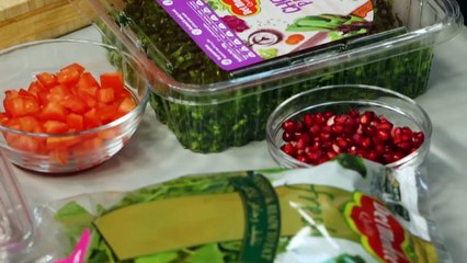 سلطة سهلة وسريعة ... فول مدمس بالرمان