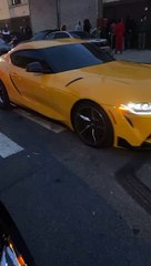 Red Light Runner Has Near Miss With Motorcycle Rider