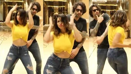Sunny Leone का पति Daniel Weber संग क्रेजी डांस हुआ वायरल ; Watch video | FilmiBeat