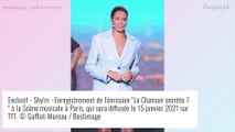 Shy'm s'offre une balade avec bébé dans un look très bestial !