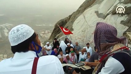 Hacı adaylarının Hira heyecanı