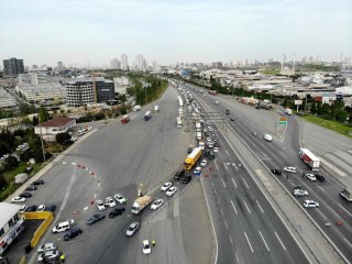 Mahmutbey gişelerinde denetim kuyruğu